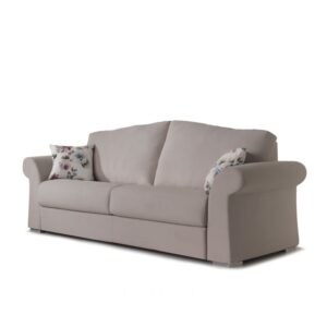 Alterego Divani Italská pohovka Marlen s rozkládáním Čalounění: Kůže, Šířka: 2,5P rozkládací, područka A (š 204 cm)