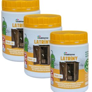 Baktoma Bacti LA – Bakterie do latríny – 0,5kg BACTI LA – AKCE: 3 x 0,5 kg