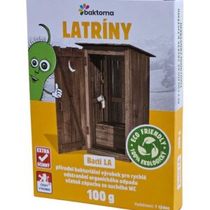 Baktoma Bacti LA – Bakterie do latríny – 100g BACTI LA: 100 g