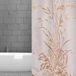 wela TEXTILNÍ SPRCHOVÝ ZÁVĚS GOLD se závažím obšitý W32114 šířka x výška: za 1 cm šířky (nastavte počet cm) x 200 cm výšky