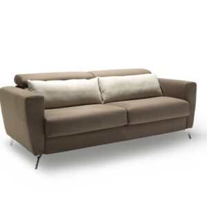 Alterego Divani Italská pohovka Zeus s rozkládáním Čalounění: Kůže, Šířka: 2,5P, područka A (š 182 cm)