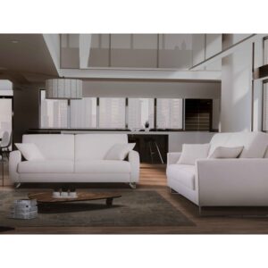 Alterego Divani Italská sedací souprava Slide bez rozkladu Čalounění: Látka soft, Šířka: 3P MAX / 3,5, područka A (š 233 cm)