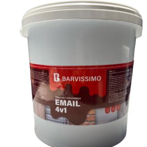 Barvissimo EMAIL 4v1 akryl mat 2033/RAL 9005  – 5kg