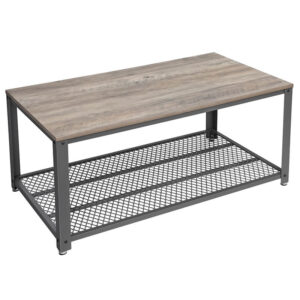 Vasagle Konferenční stolek kovový ILCT61XA Barevný odstín: Šedá