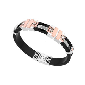 Zlatý Pánský Náramek Zancan EB636BR