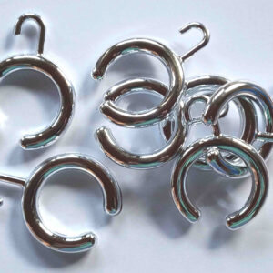 wela ZÁVĚSOVÉ KROUŽKY OPEN stříbrné