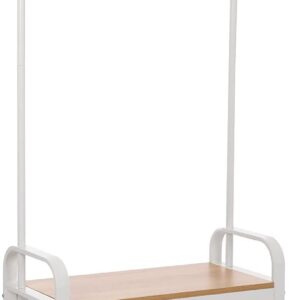 Vasagle Věšák s botníkem IHSR40BA Barevný odstín: Bílá