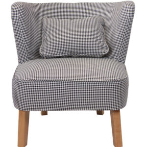 STYLE HOME Moderní designové křeslo Assen Potah: Látka