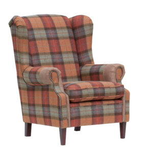 STYLE HOME Retro křeslo ušák Best Potah: Látka Frido