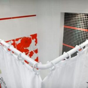 wela BÍLÁ UNIVERZ. ROHOVÁ TYČ DO SPRCHOVACÍHO KOUTU 90 x 160 cm