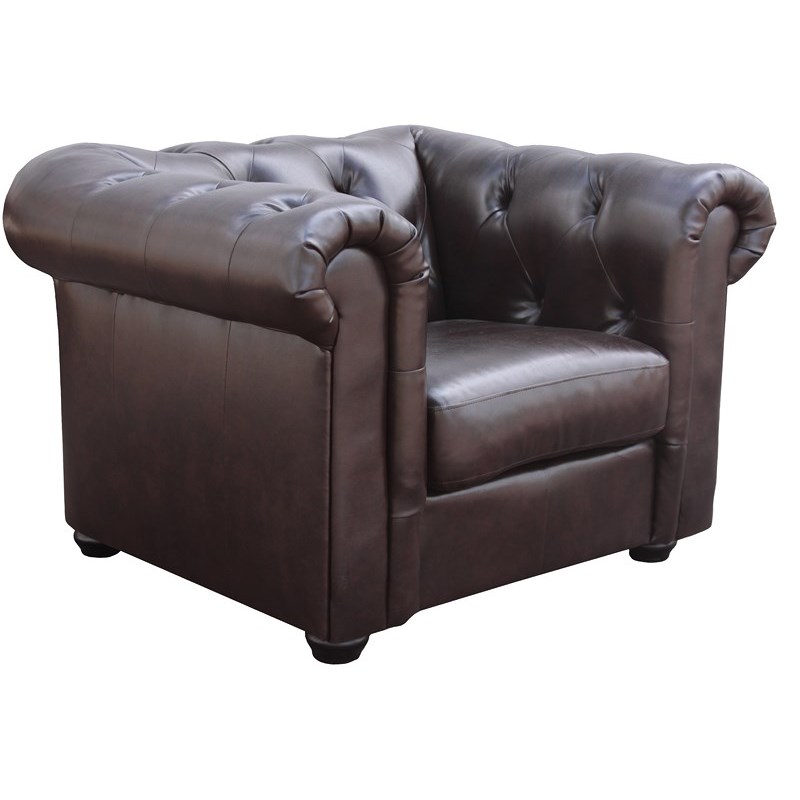 STYLE HOME Křeslo s područkami Club Potah: Látka