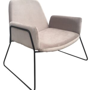 STYLE HOME Moderní designové křeslo Coral Potah: Látka