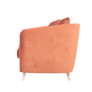 STYLE HOME Sedačka retro Dune (2- nebo 3-místná) Potah: Látka soft bez prošívání, Počet míst: 2-místná