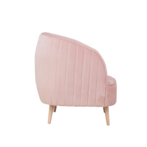 STYLE HOME Moderní designové křeslo Dune Potah: Látka soft s prošíváním