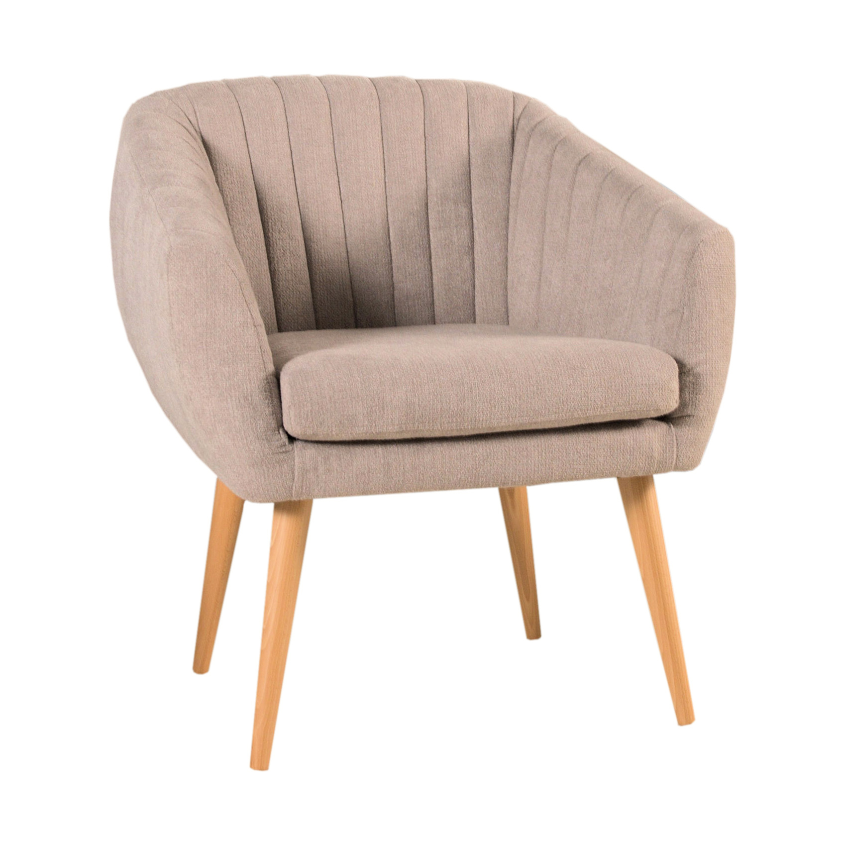 STYLE HOME Moderní designové křeslo Lotti Potah: Látka