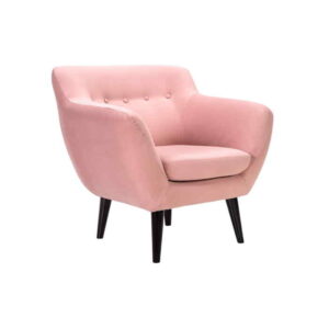 STYLE HOME Moderní designové křeslo Loppo Potah: Látka