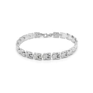 Beny Jewellery Náramek z Bílého Zlata