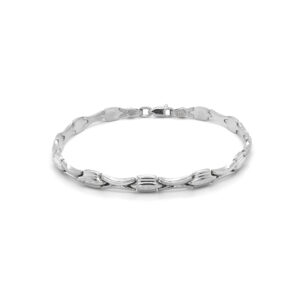 Beny Jewellery Náramek z Bílého Zlata