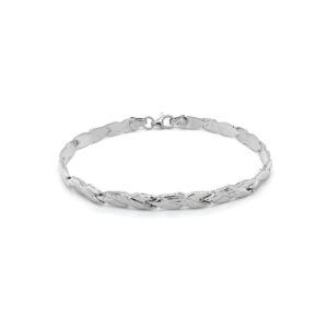 Beny Jewellery Náramek z Bílého Zlata