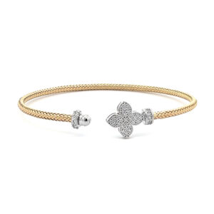 Beny Jewellery Bangle Náramek z Kombinovaného Zlata