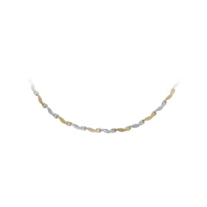 Beny Jewellery Dámský Náhrdelník z Kombinovaného Zlata