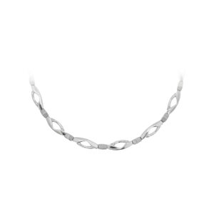 Beny Jewellery Dámský Náhrdelník z Bílého Zlata