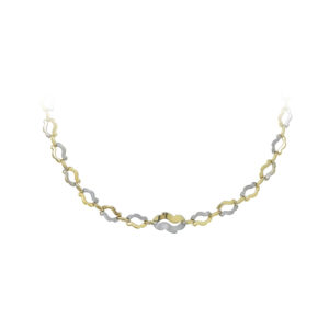 Beny Jewellery Dámský Náhrdelník z Kombinovaného Zlata