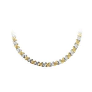 Beny Jewellery Dámský Náhrdelník z Kombinovaného Zlata