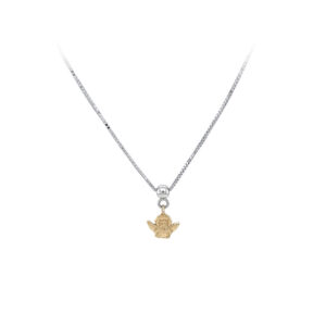Beny Jewellery Náhrdelník Anděl z Kombinovaného Zlata