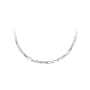 Beny Jewellery Dámský Náhrdelník z Bílého Zlata