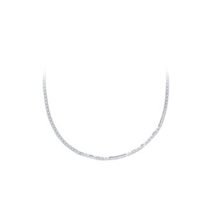 Beny Jewellery Řetízek Pancíř z Bílého Zlata