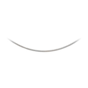 Beny Jewellery Řetízek Liščí Ocas z Bílého Zlata