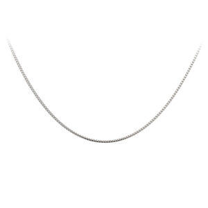 Beny Jewellery Řetízek Franco z Bílého Zlata