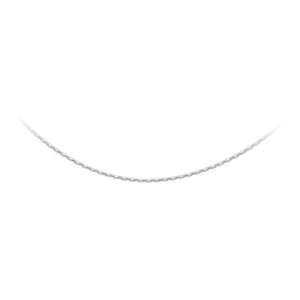 Beny Jewellery Řetízek Anker z Bílého Zlata