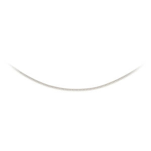 Beny Jewellery Řetízek Cube – Kostka z Bílého Zlata