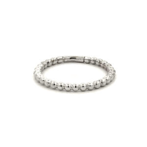 Beny Jewellery Prsten Kuličky z Bílého Zlata