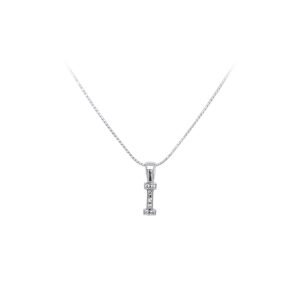 Beny Jewellery Přívěsek Písmeno I se Zirkony