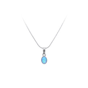 Beny Jewellery Přívěsek s Modrým Opálem