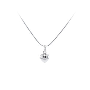 Beny Jewellery Přívěsek Srdce z Bílého Zlata