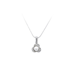 Beny Jewellery Přívěsek s Perlou z Bílého Zlata