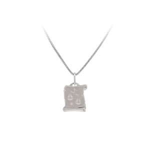 Beny Jewellery Přívěsek Znamení Váhy z Bílého Zlata