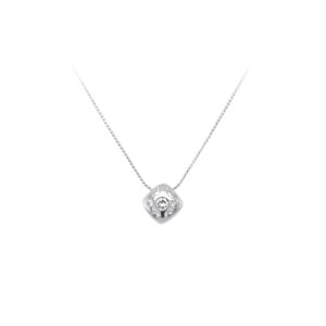 Beny Jewellery Přívěsek se Zirkony z Bílého Zlata