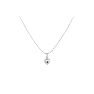 Beny Jewellery Přívěsek Srdce z Bílého Zlata