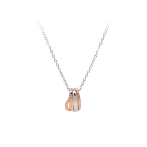 Beny Jewellery Dámský Náhrdelník z Kombinovaného Zlata