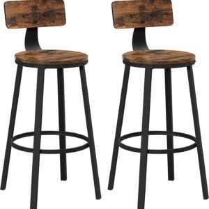 Vasagle Kovové barové židle ILBC026B01V1A (2 kusy)