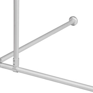 wela DRŽÁK NA ZAVĚŠENÍ TYČE do sprchového koutu MATNÝ Délka: 120 cm