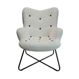 STYLE HOME Designové křeslo Dean Potah: Látka