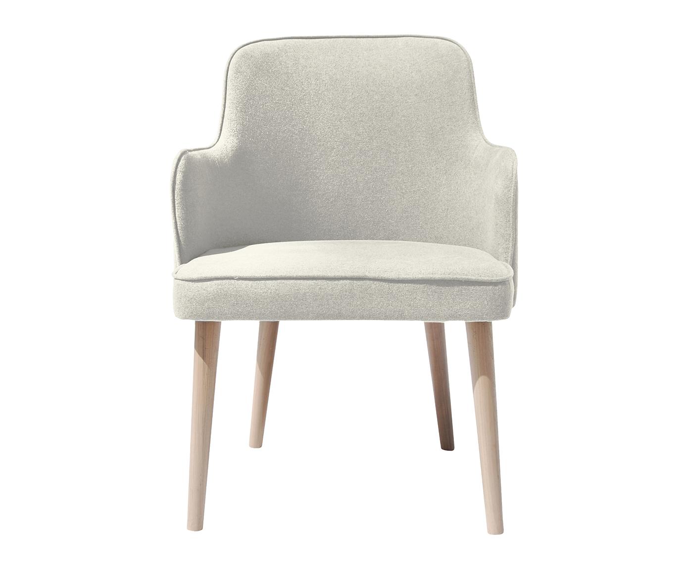 STYLE HOME Čalouněná židle Bello Materiál: Dubová kostra, Potah: Látka