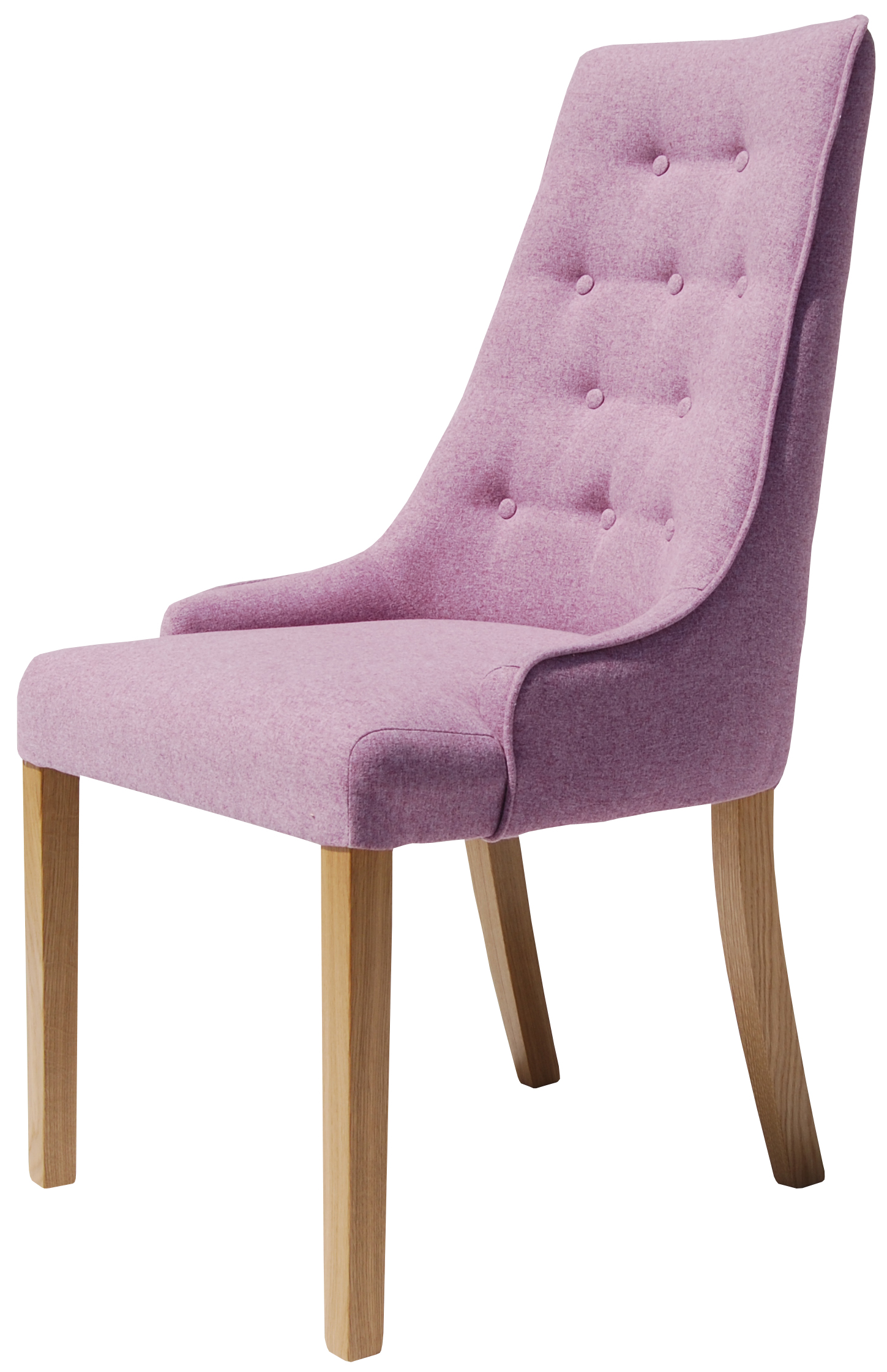 STYLE HOME Čalouněná židle Forma Materiál: Dubová kostra, Potah: Látka