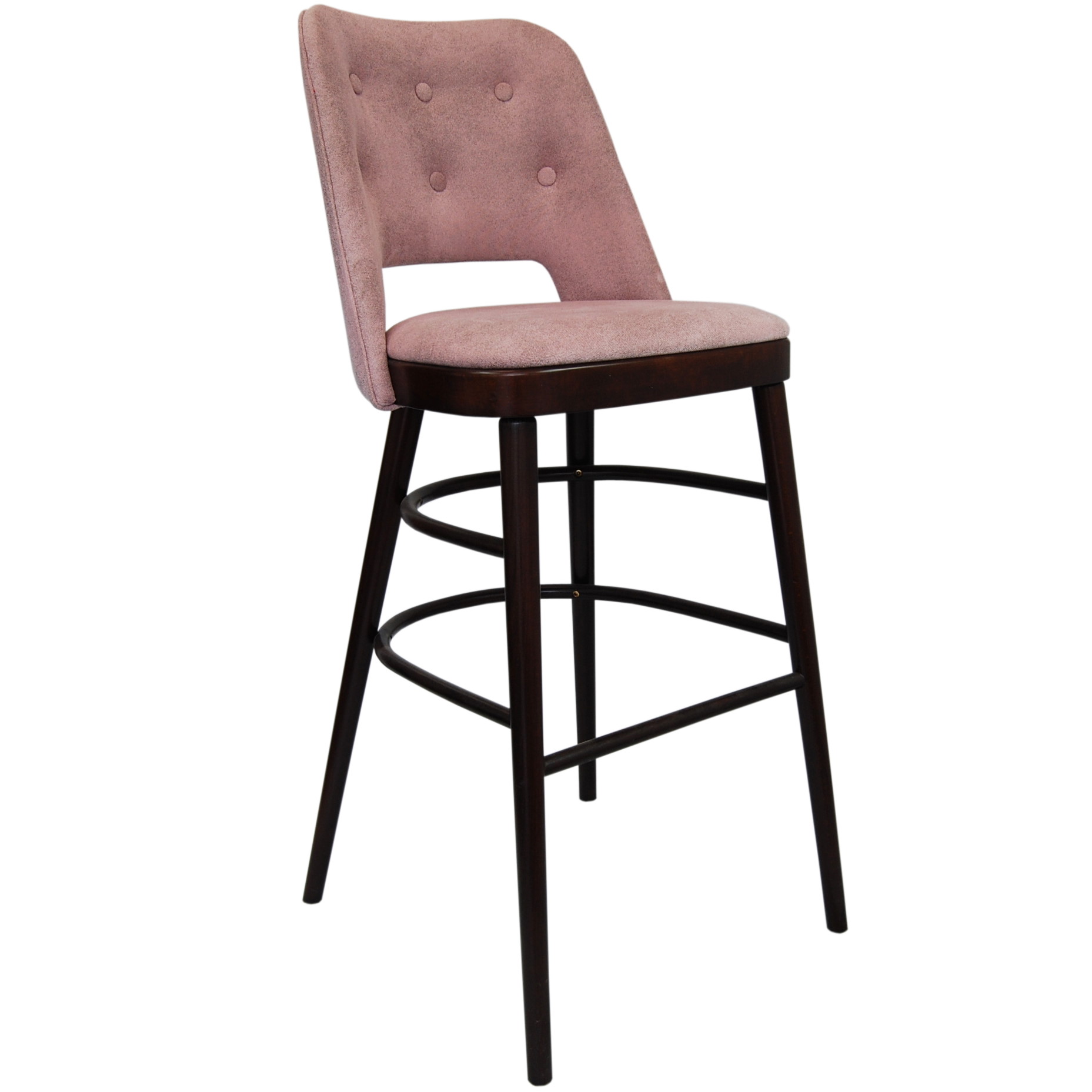 STYLE HOME Židle barová Happy Potah: Látka